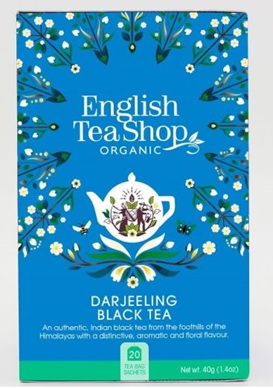neuveden: English Tea Shop Čaj Darjeeling černý, 20 sáčků