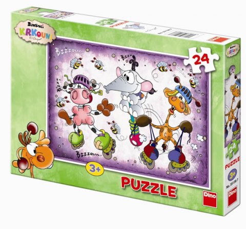 neuveden: Krkouni - puzzle 24 dílků neuveden: Krkouni - puzzle 24 dílků
