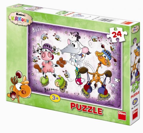 neuveden: Krkouni - puzzle 24 dílků