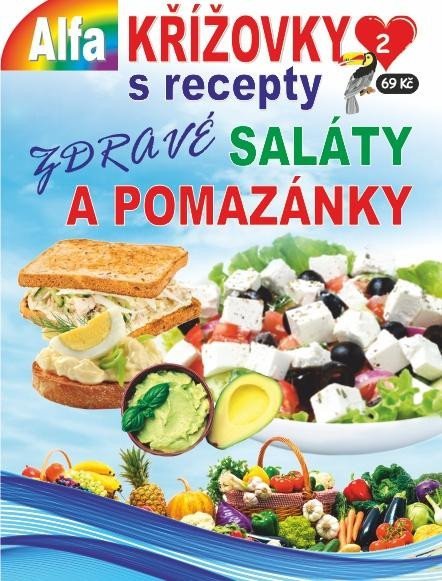 neuveden: Křížovky s recepty 2/2023 - Zdravé salátřy a pomazánky
