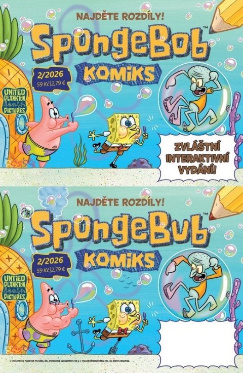 neuveden: SpongeBob 2/2026