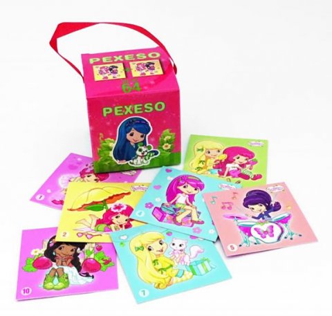 neuveden: Strawberry - pexeso v krabičce s úchopem neuveden: Strawberry - pexeso v krabičce s úchopem
