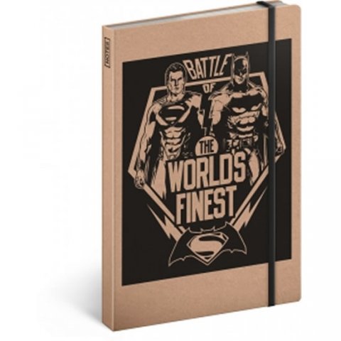 neuveden: Notes - Batman v Superman/Battle, linkovaný, 13 x 21 cm neuveden: Notes - Batman v Superman/Battle, linkovaný, 13 x 21 cm