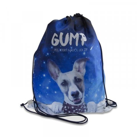 neuveden: Gump Sáček na přezůvky - modrý