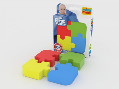neuveden: Moje první puzzle - Tvary/4 barvy