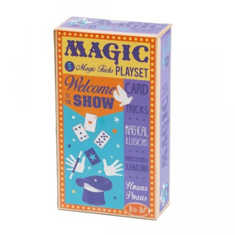 neuveden: Retro: Magic tricks/Kouzelnický set