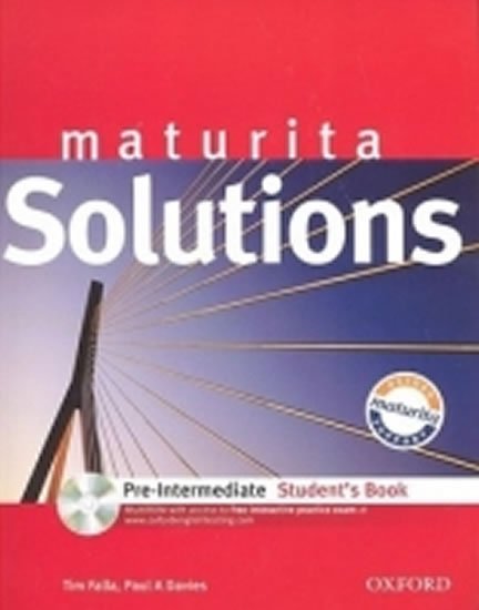 Falla Tim: Maturita Solutions Pre-Intermediate Student´s Book with Multi-ROM (CZEch Ed