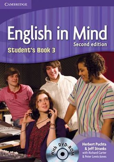 Puchta Herbert: English in Mind Level 3 Students Book with DVD-ROM