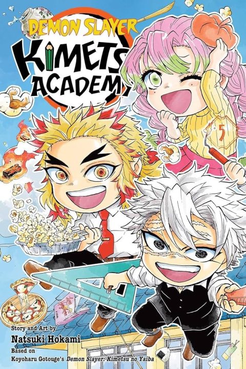 Gotouge Koyoharu: Demon Slayer: Kimetsu Academy, Vol. 5