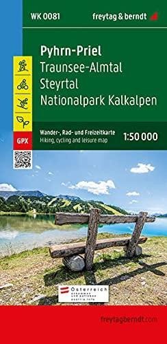 neuveden: WK 0081 Pyhrn-Priel Traunsee-Almtal 1:50 000 / turistická, cyklistická a re