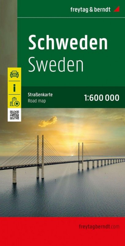 neuveden: Švédsko 1:600 000 / automapa