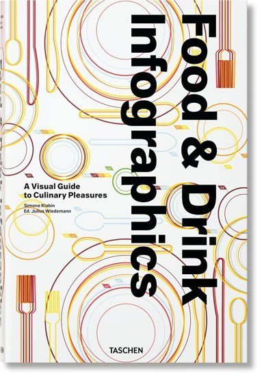 Wiedemann Julius: Food & Drink Infographics: A Visual Guide to Culinary Pleasures