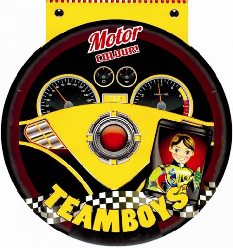 neuveden: TEAMBOYS Motor Colour! – volant