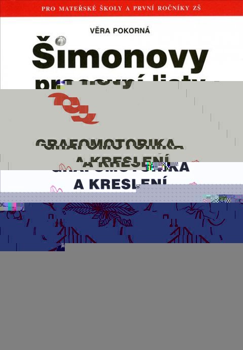 Pokorná Věra: ŠPL 9 - Grafomotorika a kreslení