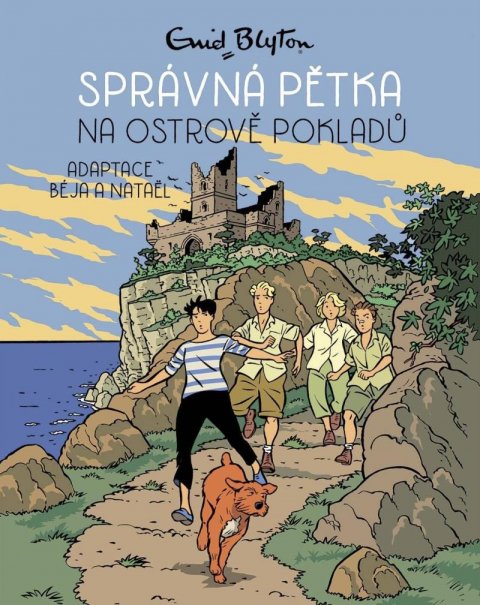 Blytonová Enid: Správná pětka 1. na ostrově pokladů - komiks