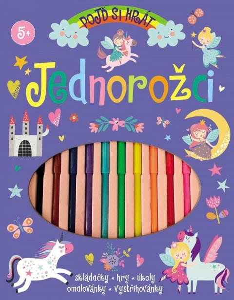 Robertson Eve: Pojď si hrát Jednorožci - Skládačky, hry, úkoly, omalovánky, vystřihovánky