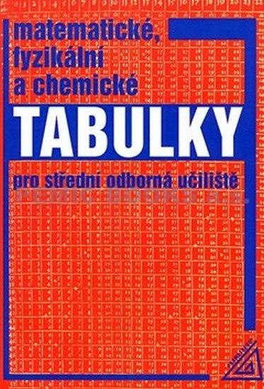 Macháček M., Mikulčák J., Zemánek F.: Matematické, fyzikální a chemické tabulky pro SOU Macháček M., Mikulčák J., Zemánek F.: Matematické, fyzikální a chemické tabulky pro SOU