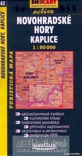 neuveden: Novohradské hory, Kaplice 1:50T - turis