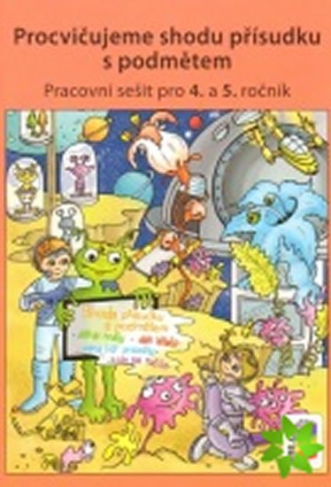 neuveden: Procvičujeme shodu přísudku s podmětem - Český jazyk pro 4. ročník ZŠ - duh