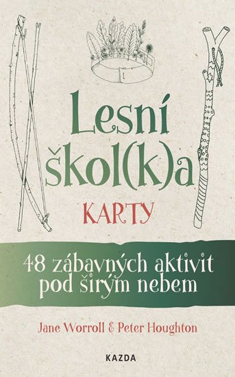 Worroll Jane, Houghton Peter: Lesní škol(k)a karty - 48 zábavných aktivit pod širým nebem