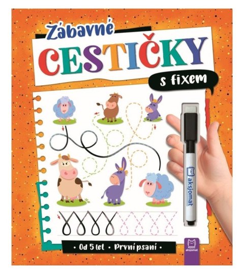 Podgórska Anna: Zábavné cestičky s fixem - První psaní