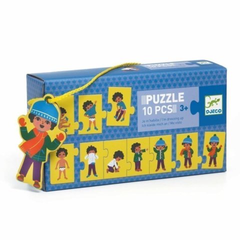 neuveden: DJECO Puzzle oblékání - 10 pcs