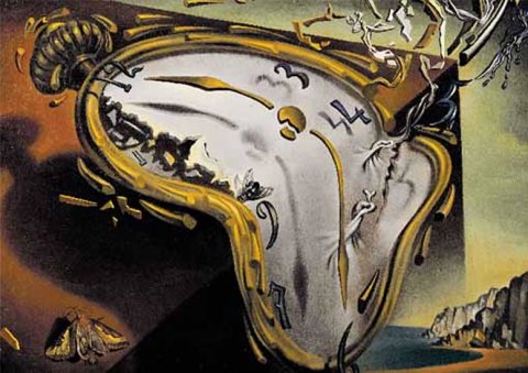 neuveden: Salvador Dalí: Měkké hodinky - Puzzle/1000 dílků