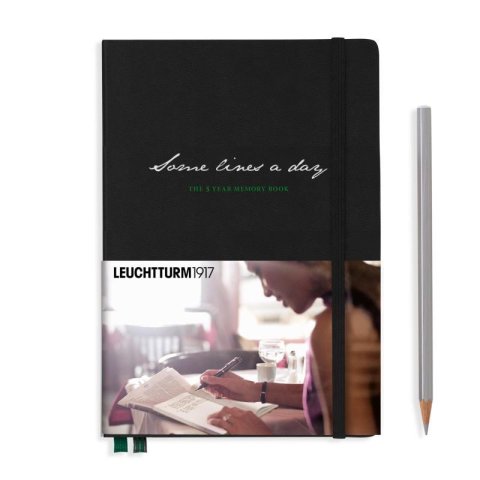 neuveden: Leuchtturm1917 Zápisník Some Lines A Day A5 Black neuveden: Leuchtturm1917 Zápisník Some Lines A Day A5 Black