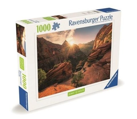 neuveden: Puzzle Kaňon Zion, USA 1000 dílků