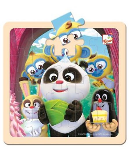 neuveden: Krtek a Panda: Oslava/puzzle 20 dílků
