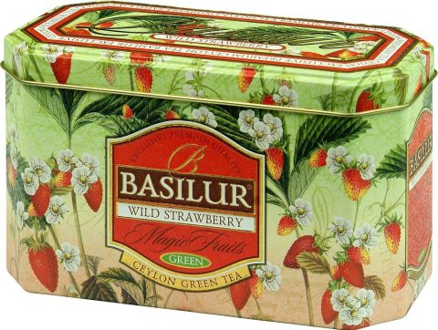 neuveden: BASILUR Magic Wild Strawberry plech 20x1,5g