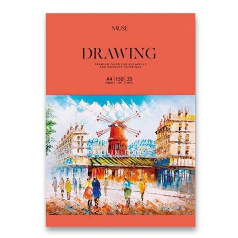 neuveden: Shkolyaryk Kreslicí karton A4+ Drawing 30 listů