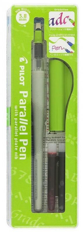 neuveden: Pilot Parallel Pen kaligrafické pero 3,8 mm neuveden: Pilot Parallel Pen kaligrafické pero 3,8 mm