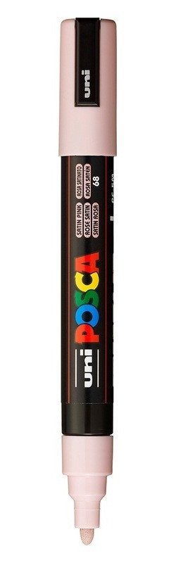 -: Posca popisovač PC-5M, 1,8 - 2,5 mm, saténově růžová (68)