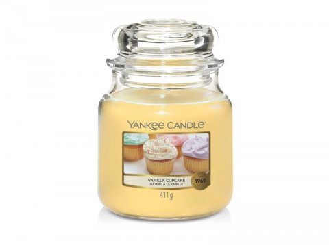 neuveden: YANKEE CANDLE Vanilla Cupcake svíčka 411g