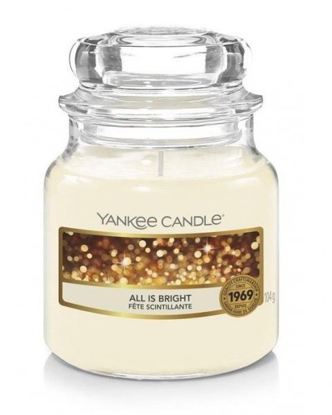 neuveden: YANKEE CANDLE All is Bright svíčka 104g