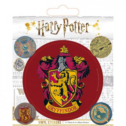 neuveden: Sada samolepek Harry Potter - Nebelvír