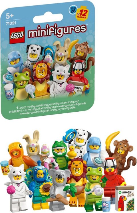 -: LEGO® City 71051 28. série – zvířata