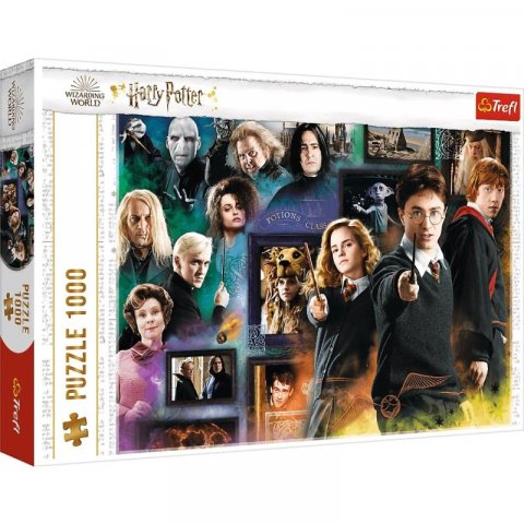 neuveden: Trefl Puzzle Harry Potter - Kouzelnický svět/1000 dílků