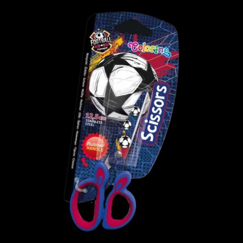 neuveden: Nůžky kulaté 12,5 cm - Fotbal