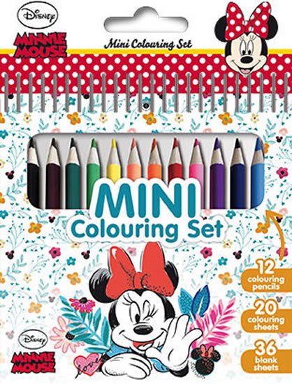 neuveden: Minnie - Mini set s pastelkami