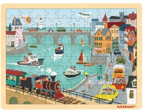 neuveden: Puzzle Doprava, dřevěné