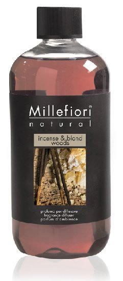 neuveden: Millefiori Milano Incense & Blond Woods / náplň do difuzéru 250ml