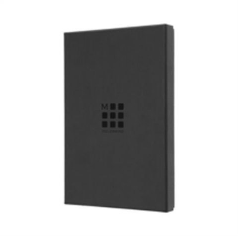 neuveden: Moleskine: Zápisník kožený tvrdý linkovaný modrý L