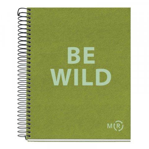 neuveden: Blok Be Eco A5 linkovaný - Olive