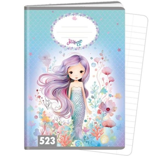 neuveden: Sešit A5, 20 listů, typ 523 Mermaid