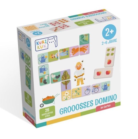 neuveden: Kukikuk Grooosses Domino Im Garten