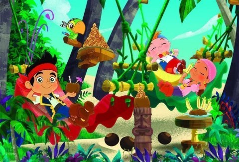 neuveden: Jake a Piráti - puzzle 66 dílků