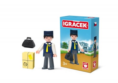 neuveden: IGRÁČEK - Pošťák s doplňky neuveden: IGRÁČEK - Pošťák s doplňky