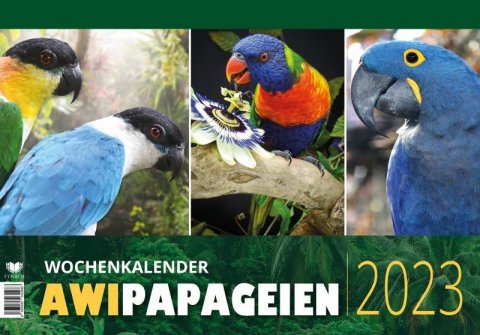 : Wochenkalender Awipapageien 2023